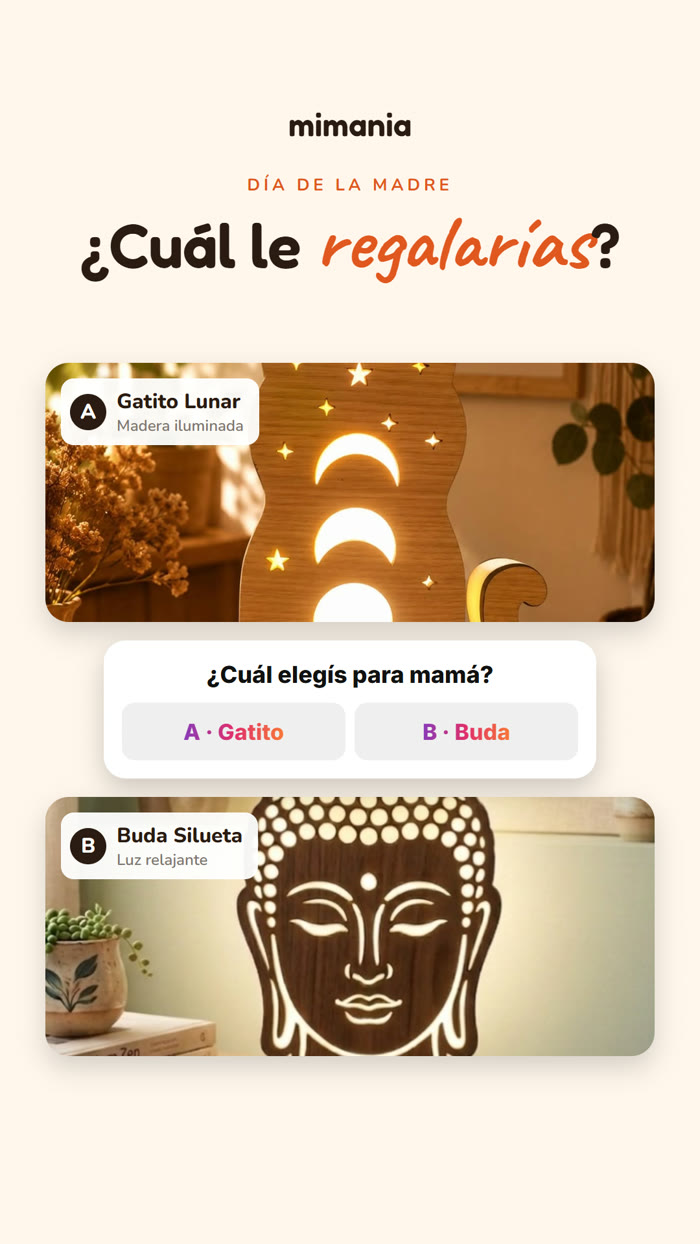 Historia de encuesta: ¿cuál le regalarías?